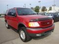 2001 Laser Red Ford Expedition XLT 4x4  photo #5