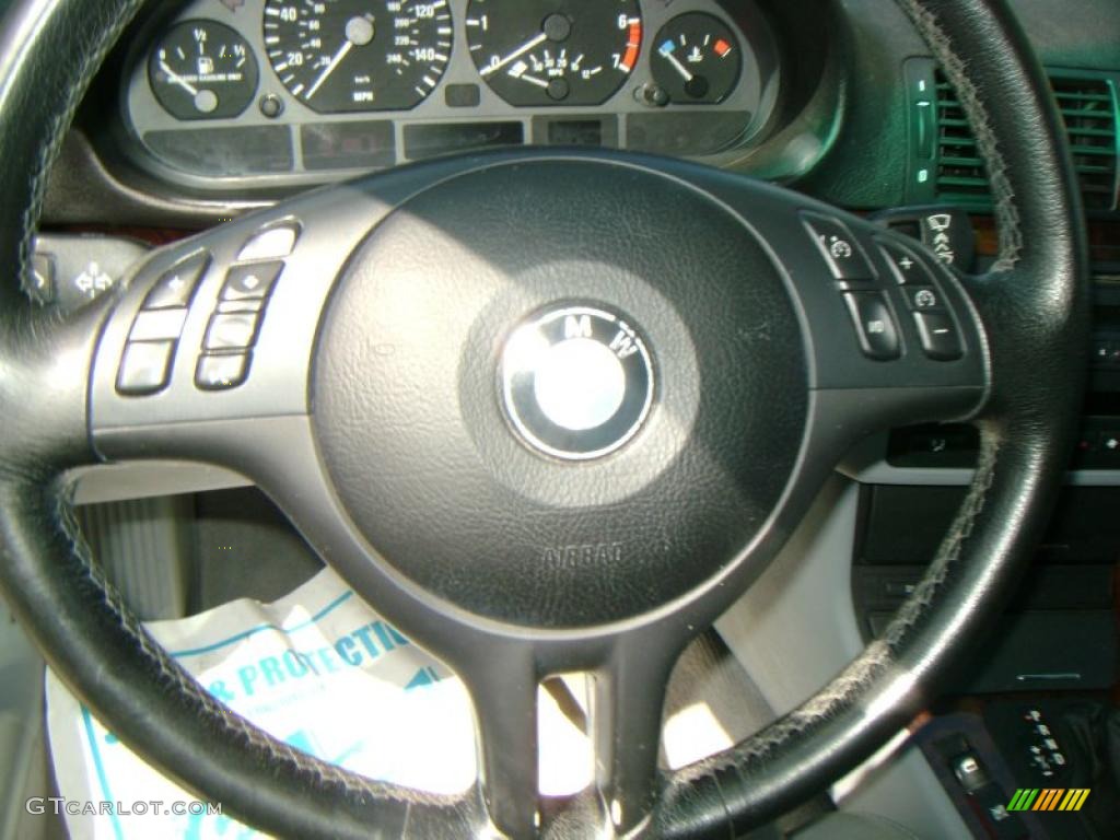 2001 3 Series 325i Sedan - Titanium Silver Metallic / Grey photo #19