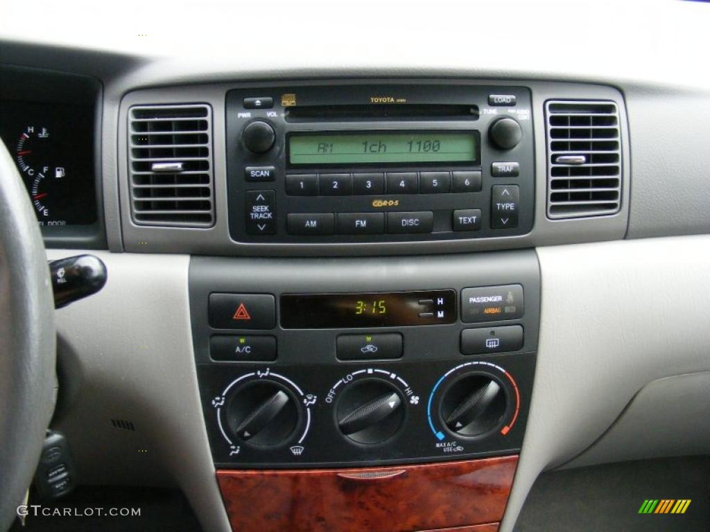 2006 Corolla LE - Indigo Ink Pearl / Stone photo #19