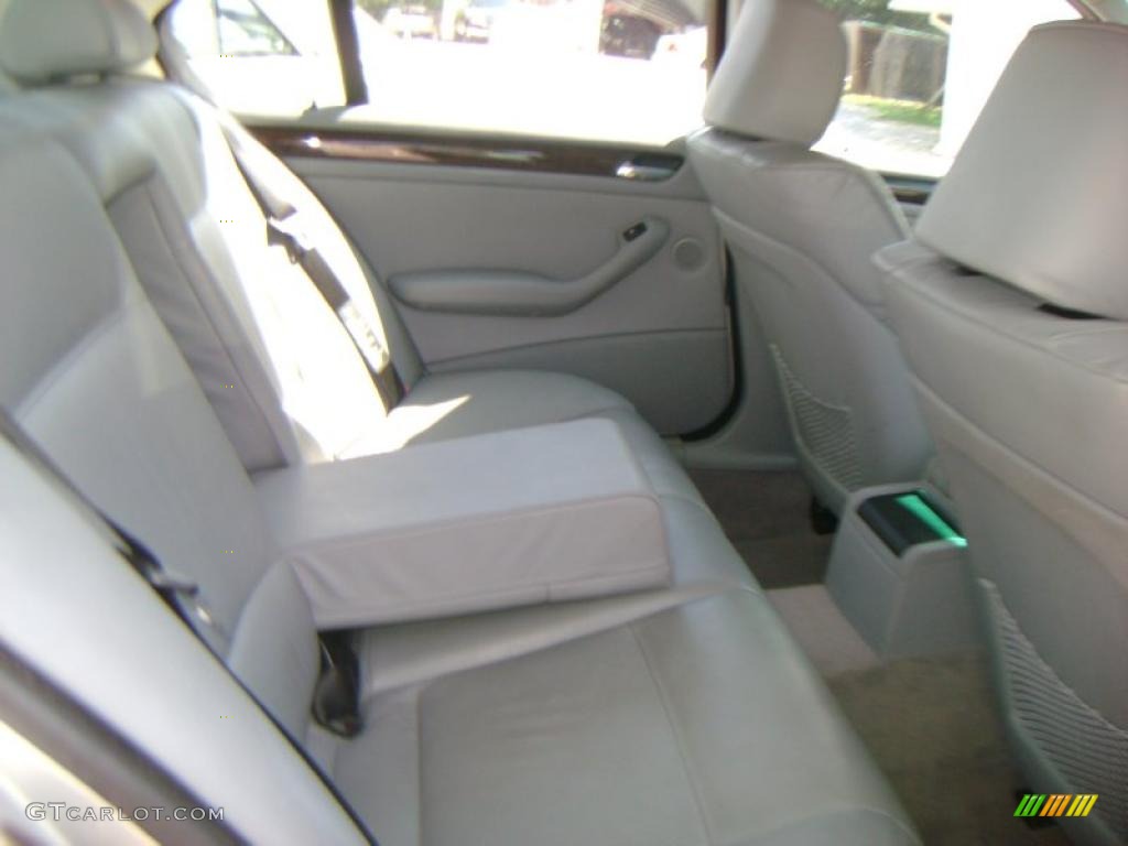 2001 3 Series 325i Sedan - Titanium Silver Metallic / Grey photo #33