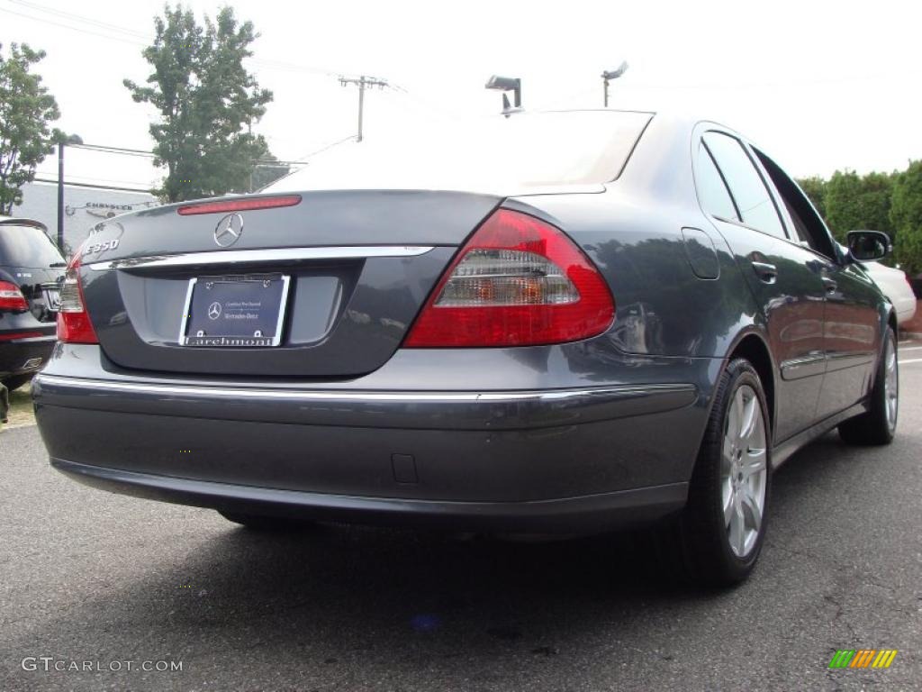 2008 E 350 Sedan - Flint Grey Metallic / Black photo #5