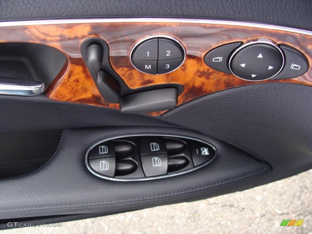 2008 E 350 Sedan - Flint Grey Metallic / Black photo #13