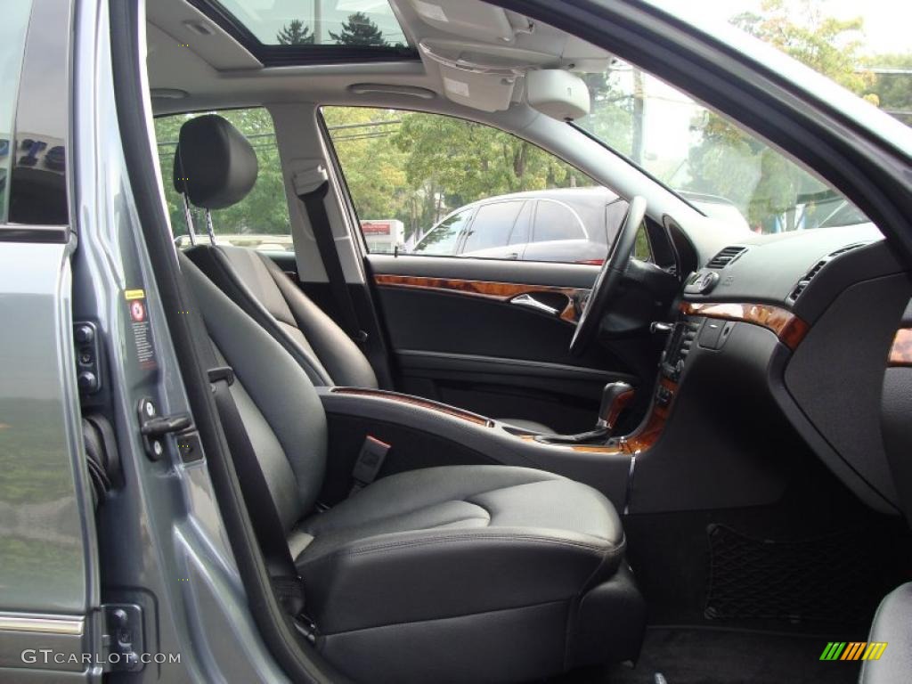 2008 E 350 Sedan - Flint Grey Metallic / Black photo #18