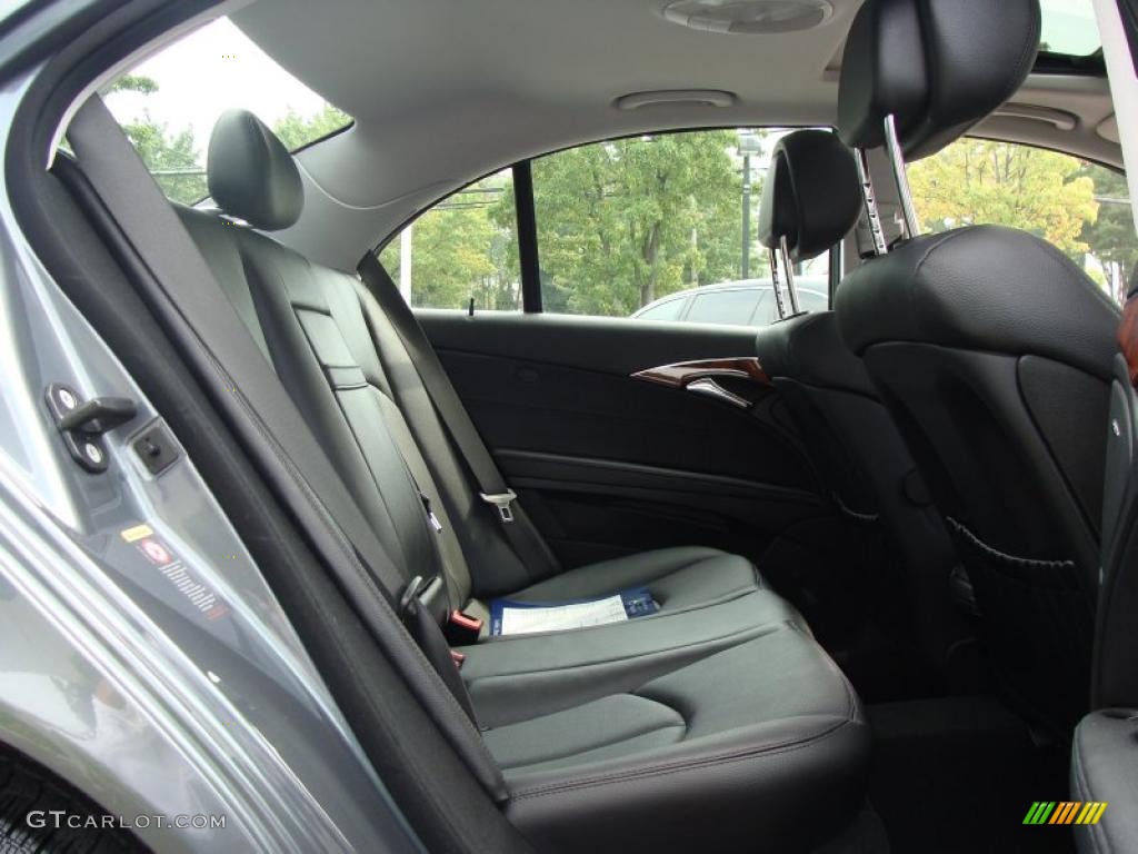 2008 E 350 Sedan - Flint Grey Metallic / Black photo #19