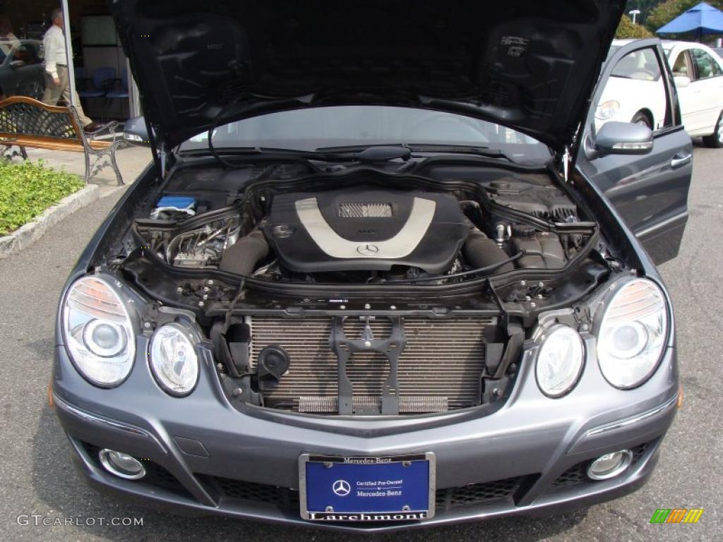 2008 E 350 Sedan - Flint Grey Metallic / Black photo #29