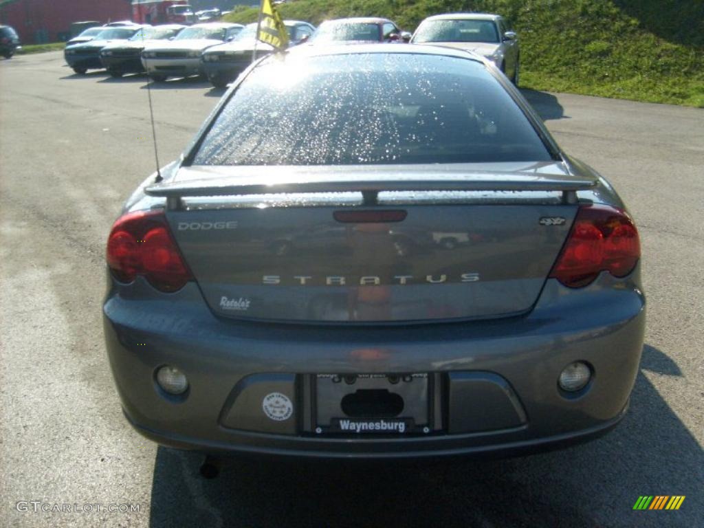 2004 Stratus SXT Coupe - Dark Titanium Metallic / Dark Taupe/Medium Taupe photo #4
