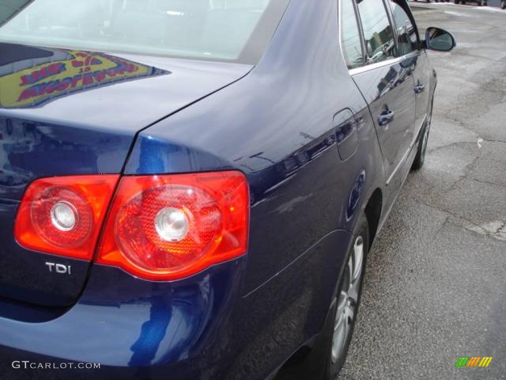 2006 Jetta TDI Sedan - Shadow Blue Metallic / Anthracite Black photo #5