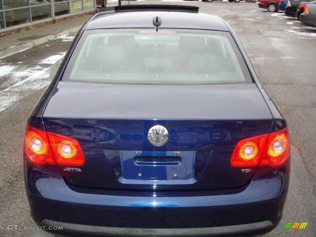 2006 Jetta TDI Sedan - Shadow Blue Metallic / Anthracite Black photo #7