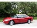 2003 Inferno Red Tinted Pearl Chrysler Sebring LXi Convertible  photo #2