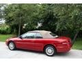 2003 Inferno Red Tinted Pearl Chrysler Sebring LXi Convertible  photo #4
