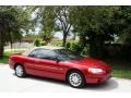 2003 Inferno Red Tinted Pearl Chrysler Sebring LXi Convertible  photo #13