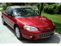 2003 Inferno Red Tinted Pearl Chrysler Sebring LXi Convertible  photo #17