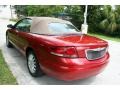 2003 Inferno Red Tinted Pearl Chrysler Sebring LXi Convertible  photo #19