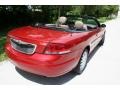 2003 Inferno Red Tinted Pearl Chrysler Sebring LXi Convertible  photo #26