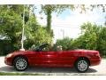 2003 Inferno Red Tinted Pearl Chrysler Sebring LXi Convertible  photo #28