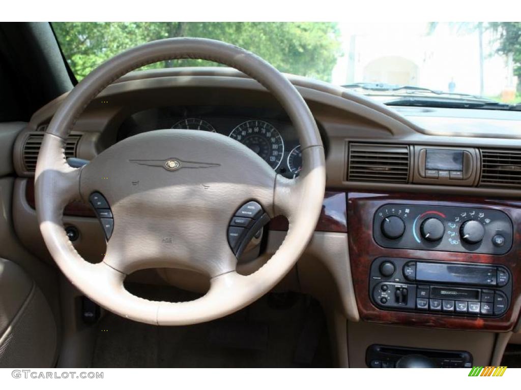 2003 Sebring LXi Convertible - Inferno Red Tinted Pearl / Taupe photo #53