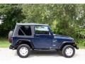 2002 Patriot Blue Pearl Jeep Wrangler Sport 4x4  photo #11