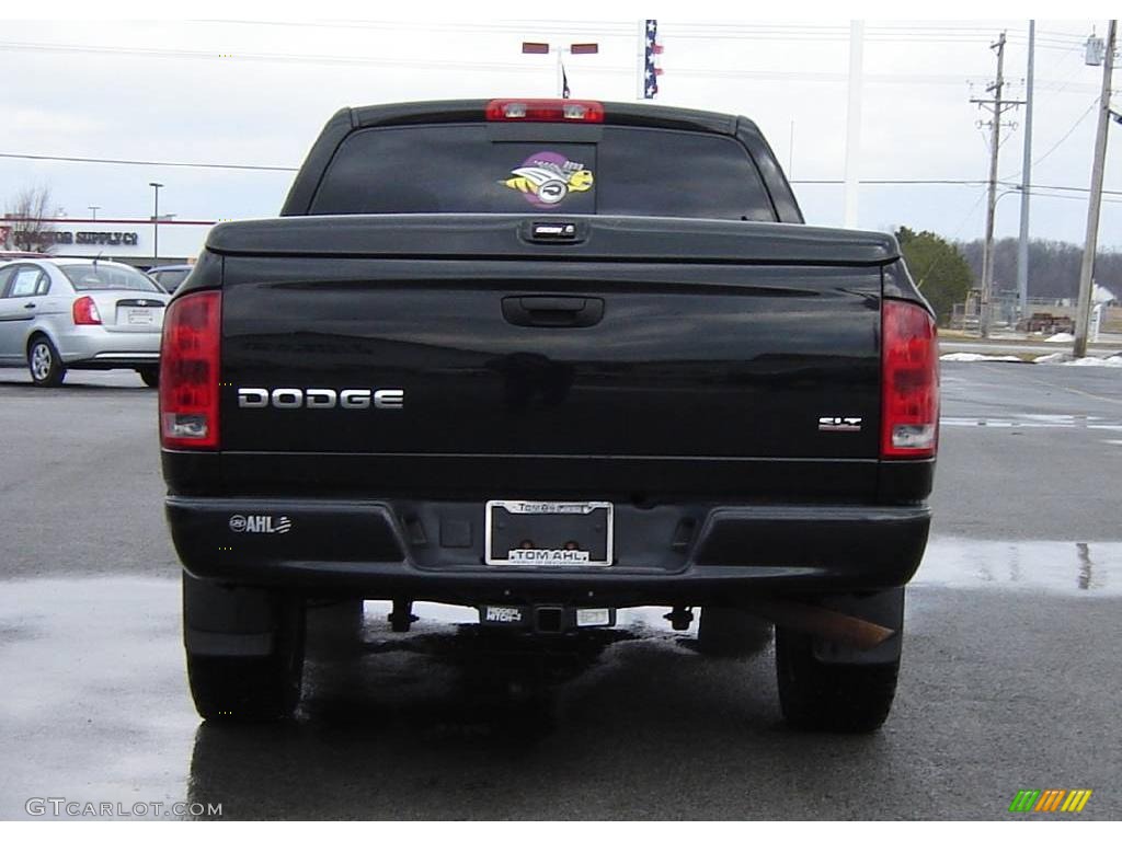 2003 Ram 1500 ST Regular Cab - Black / Dark Slate Gray photo #4