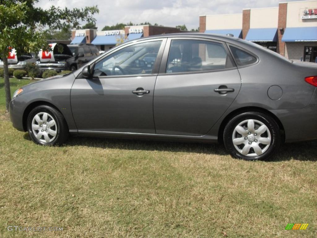 2009 Elantra GLS Sedan - Carbon Gray / Gray photo #1