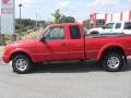 2002 Bright Red Ford Ranger Edge SuperCab  photo #1