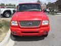 2002 Bright Red Ford Ranger Edge SuperCab  photo #2