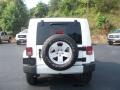 2010 Stone White Jeep Wrangler Unlimited Sahara 4x4  photo #7