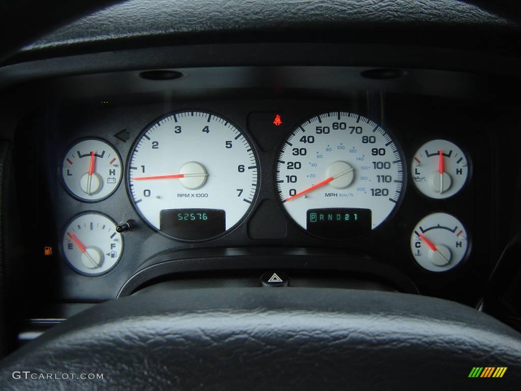 2003 Ram 1500 ST Regular Cab - Black / Dark Slate Gray photo #13