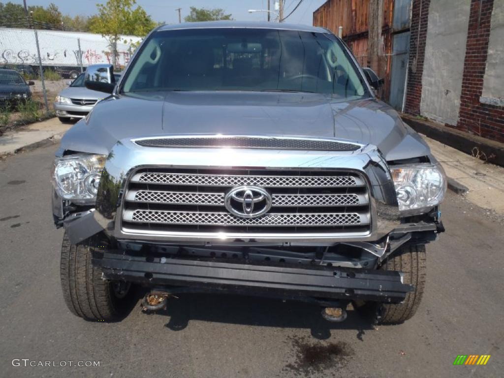 2008 Tundra Limited Double Cab 4x4 - Silver Sky Metallic / Graphite Gray photo #2