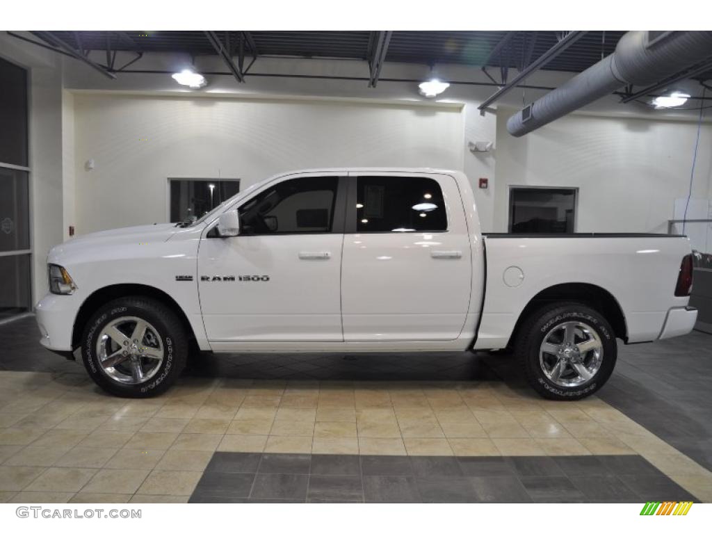 Bright White Dodge Ram 1500