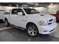 2010 Stone White Dodge Ram 1500 Sport Crew Cab  photo #4