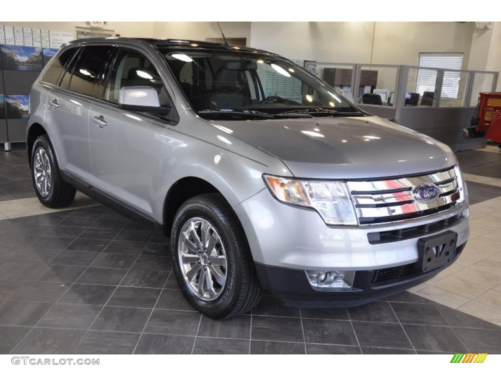 2007 Edge SEL Plus AWD - Carbon Metallic / Charcoal Black photo #4