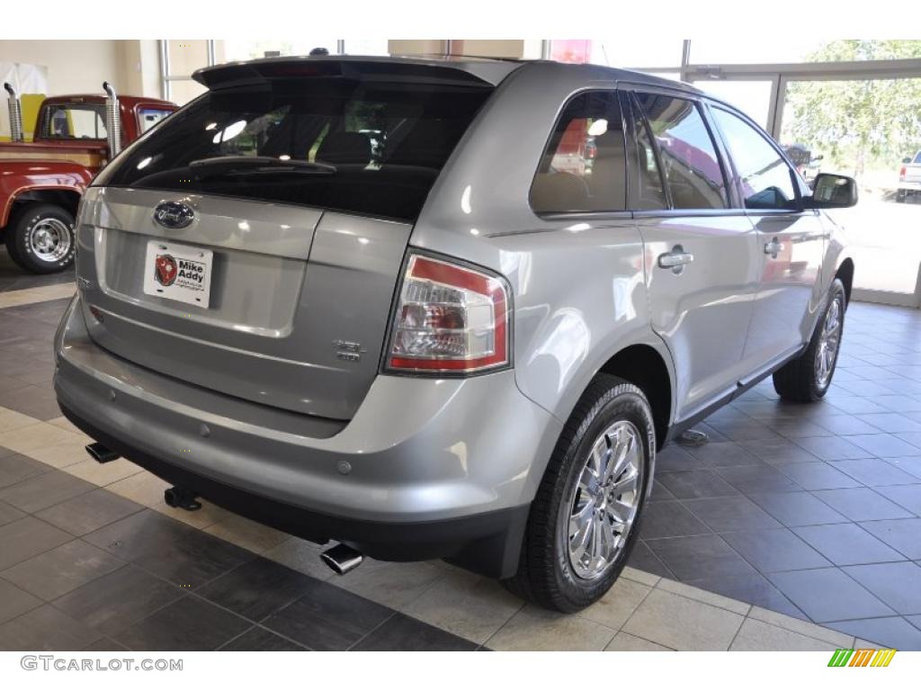 2007 Edge SEL Plus AWD - Carbon Metallic / Charcoal Black photo #5