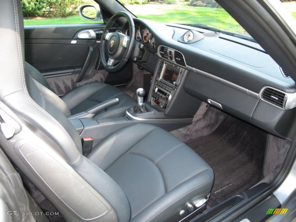 2007 911 Turbo Coupe - GT Silver Metallic / Natural Leather Grey photo #13