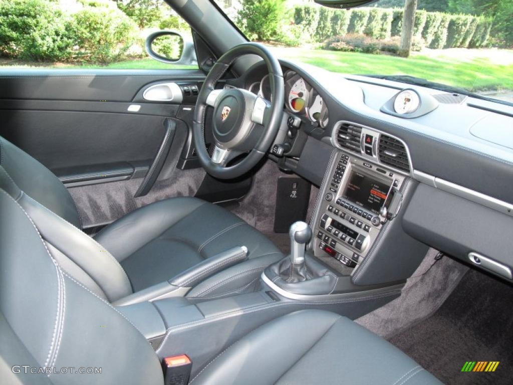2007 911 Turbo Coupe - GT Silver Metallic / Natural Leather Grey photo #15