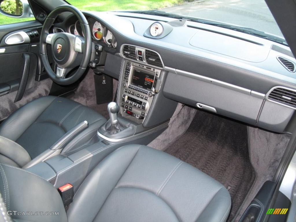 2007 911 Turbo Coupe - GT Silver Metallic / Natural Leather Grey photo #19