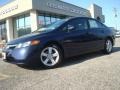 2006 Royal Blue Pearl Honda Civic EX Sedan  photo #2