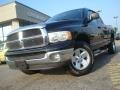 2002 Black Dodge Ram 1500 SLT Quad Cab 4x4  photo #1