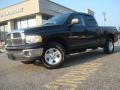 2002 Black Dodge Ram 1500 SLT Quad Cab 4x4  photo #2