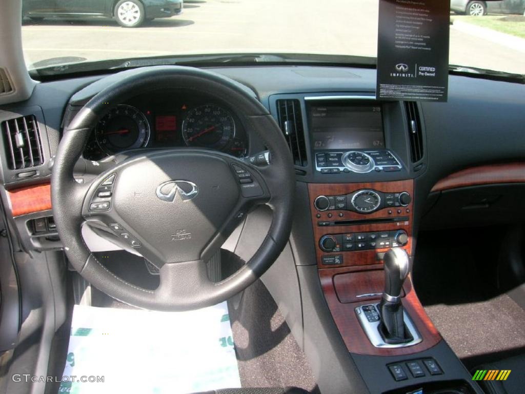 2007 G 35 x Sedan - Platinum Graphite Metallic / Graphite Black photo #14