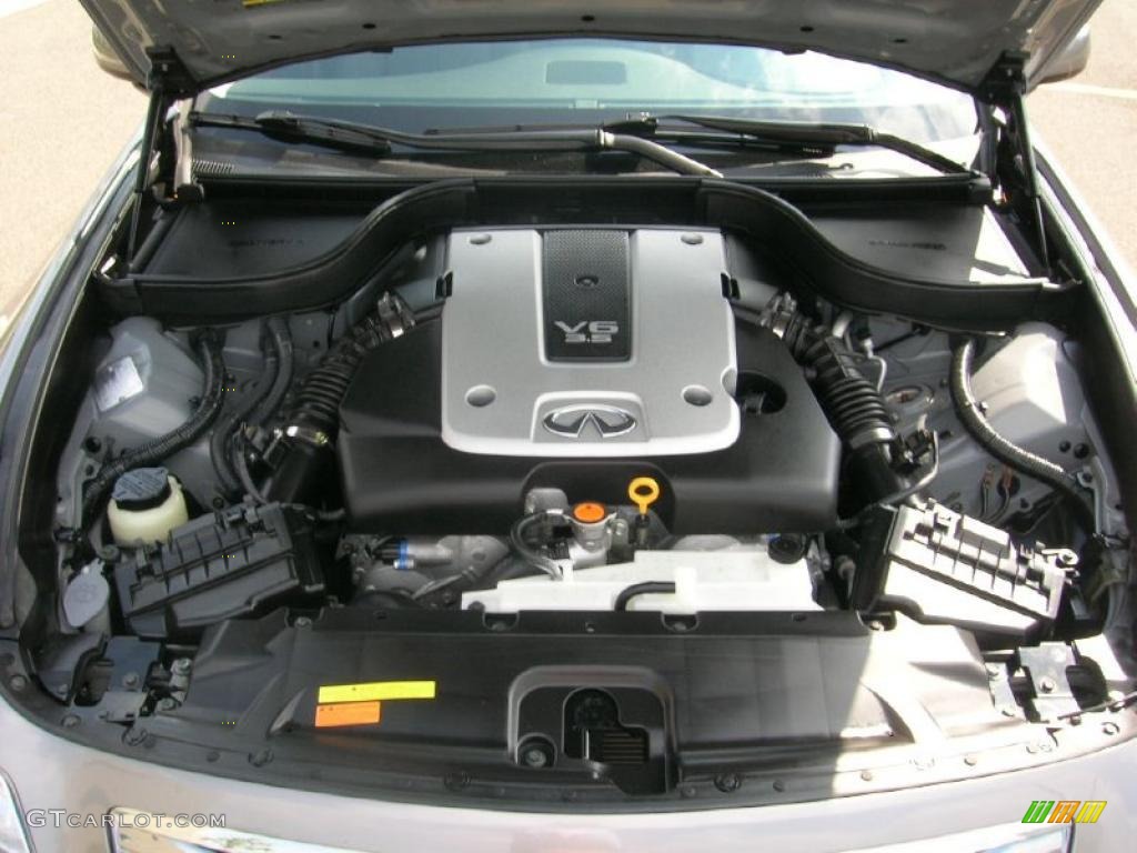 2007 G 35 x Sedan - Platinum Graphite Metallic / Graphite Black photo #19