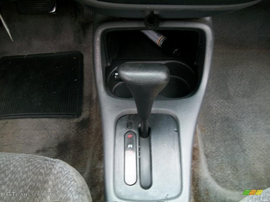 1999 Civic LX Sedan - Iced Teal Pearl / Gray photo #14