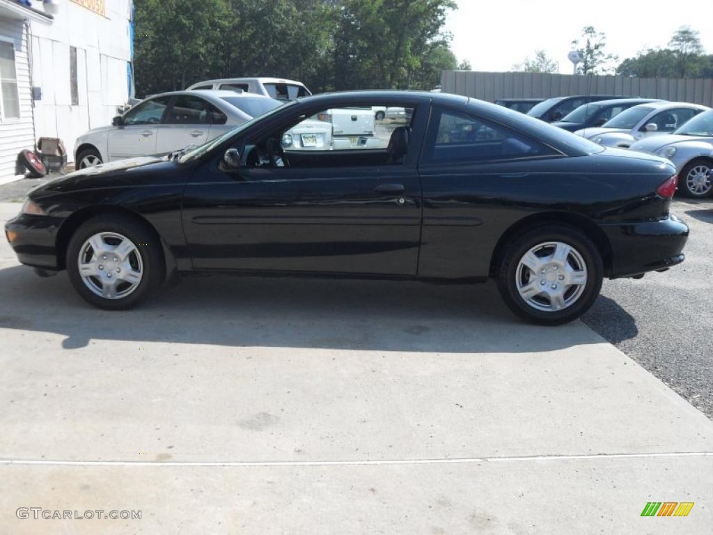 1997 Cavalier Coupe - Black / Graphite photo #4