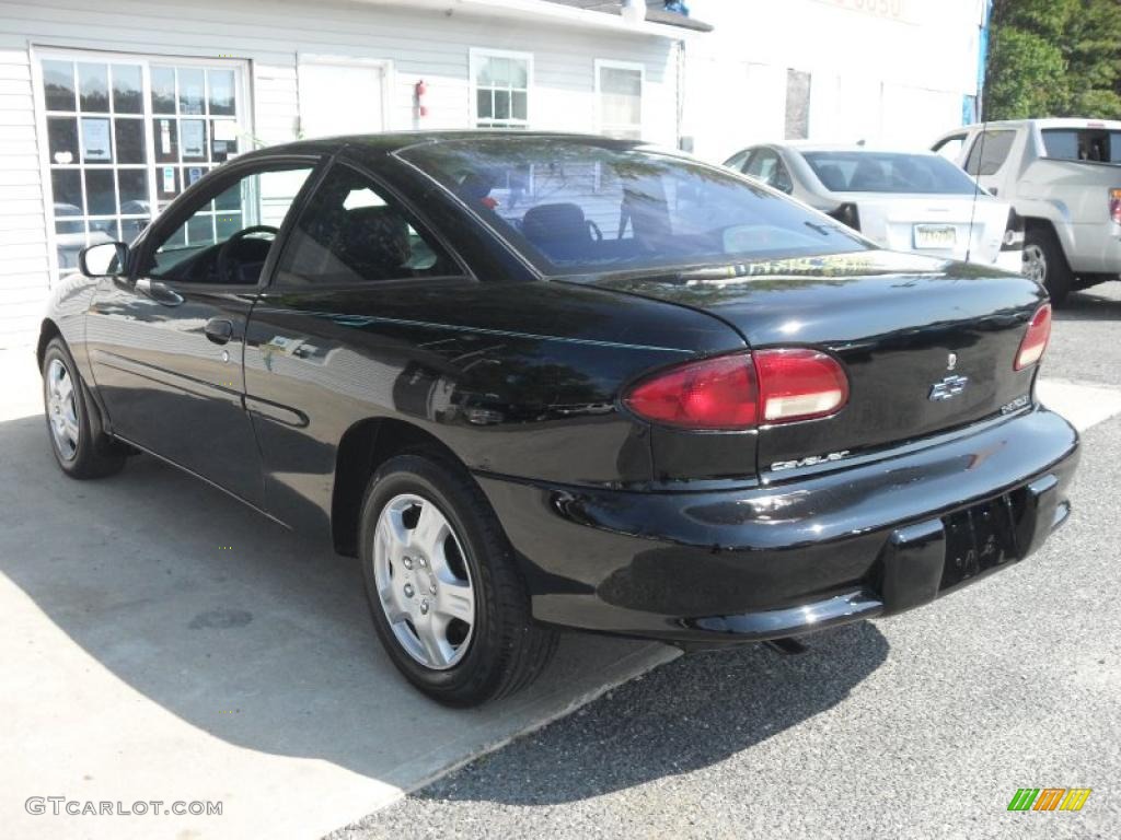 1997 Cavalier Coupe - Black / Graphite photo #5