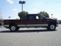 2005 Dark Toreador Red Metallic Ford F250 Super Duty XLT Crew Cab 4x4  photo #2