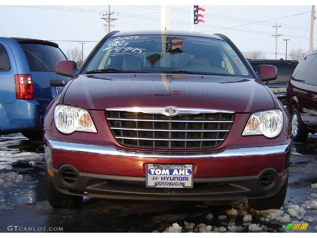 2007 Pacifica Touring - Cognac Crystal Pearl / Dark Khaki/Light Graystone photo #5
