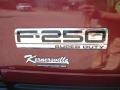 2005 Dark Toreador Red Metallic Ford F250 Super Duty XLT Crew Cab 4x4  photo #30
