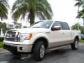 2009 White Sand Tri Coat Metallic Ford F150 King Ranch SuperCrew 4x4  photo #2