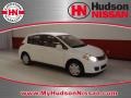 2008 Fresh Powder White Nissan Versa 1.8 S Hatchback  photo #1