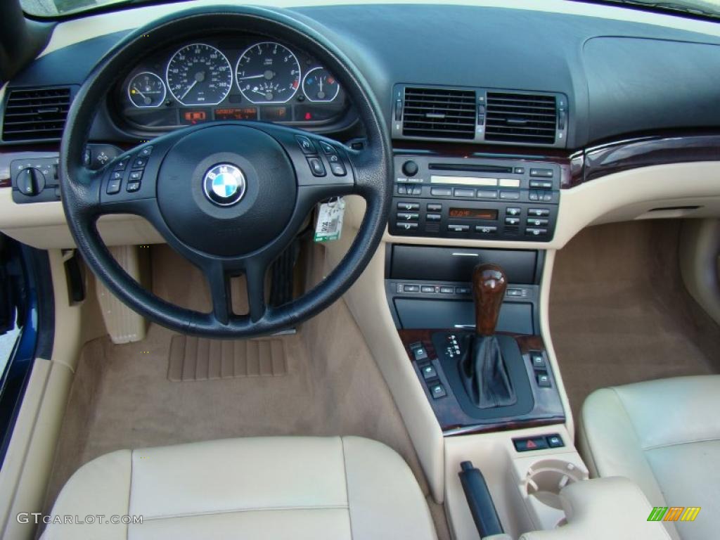 2006 3 Series 330i Convertible - Mystic Blue Metallic / Sand photo #10