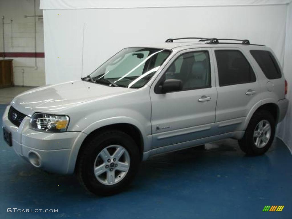 Silver Metallic Ford Escape